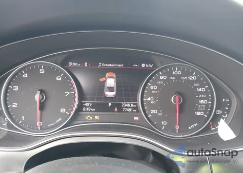 2012 Audi A6 3.0 Premium z USA, uszkodzony, nr VIN WAUBGAFC0CN006056